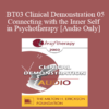 [Audio Only] BT03 Clinical Demonstration 05 - Connecting with the Inner Self in Psychotherapy - Stephen Gilligan