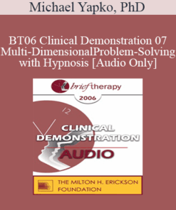 [Audio Only] BT06 Clinical Demonstration 07 - Multi-Dimensional Problem-Solving with Hypnosis - Michael Yapko