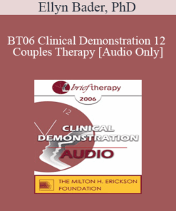 [Audio Only] BT06 Clinical Demonstration 12 - Couples Therapy: Dismantling Negative Projections - Ellyn Bader