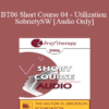 [Audio Only] BT06 Short Course 04 - Utilization Sobriety: Incorporating the Essence of Body-Mind Communication for Brief Individualized Substance Abuse Treatment - Bart Walsh