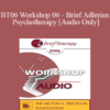 [Audio Only] BT06 Workshop 06 - Brief Adlerian Psychotherapy - Jon Carlson