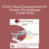 [Audio Only] BT08 Clinical Demonstration 04 - Somatic Psychotherapy - Peter Levine