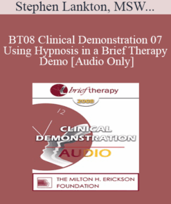 [Audio Only] BT08 Clinical Demonstration 07 - Using Hypnosis in a Brief Therapy Demo - Stephen Lankton