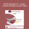 [Audio Only] BT08 Dialogue 03 - Limits of Brief Therapy - Jeffrey Kottler