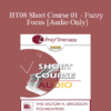 [Audio Only] BT08 Short Course 01 - Fuzzy Focus: A New Wrinkle in Brief Therapy with Lasting Results - James Rini