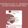 [Audio Only] BT08 Short Course 37 - Meditation for Brief Therapy: Research