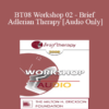 [Audio Only] BT08 Workshop 02 - Brief Adlerian Therapy - Jon Carlson