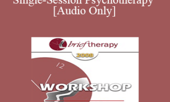 [Audio Only] BT08 Workshop 48 - Single-Session Psychotherapy: Enhancing One-Meeting Potentials - Michael Hoyt
