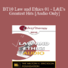 [Audio] BT10 Law and Ethics 01 - L&E's Greatest Hits: Alerting You to the Most Frequent Problems for Mental Health Professionals - Steve Frankel