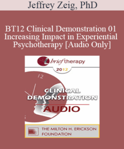 [Audio] BT12 Clinical Demonstration 01 - Increasing Impact in Experiential Psychotherapy - Jeffrey Zeig