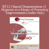 [Audio] BT12 Clinical Demonstration 11 - Hypnosis as a Means of Promoting Empowerment - Michael Yapko