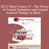 [Audio] BT12 Short Course 37 - The Power of Animal Metaphors and Animal-Assisted Therapy in Brief Psychotherapy - Dale Klein-Kennedy