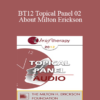 [Audio] BT12 Topical Panel 02 - About Milton Erickson - Steve Andreas