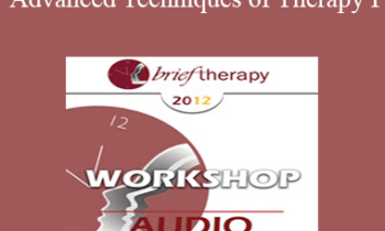 [Audio] BT12 Workshop 06 - Advanced Techniques of Therapy I: Resilience