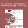 [Audio] BT14 Clinical Demonstration 07 - Possibility Therapy - Bill O'Hanlon