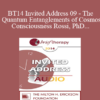 [Audio] BT14 Invited Address 09 - The Quantum Entanglements of Cosmos and Consciousness: A RNA/DNA Epigenomic Quantum Theory of the Cosmos/Consciousness Field - Ernest Rossi