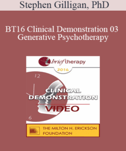 [Audio] BT16 Clinical Demonstration 03 - Generative Psychotherapy: How to Create Transformational Change - Stephen Gilligan
