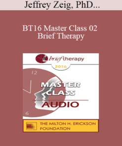 [Audio] BT16 Master Class 02 - Brief Therapy: Experiential Approaches Combining Gestalt and Hypnosis (II) - Jeffrey Zeig
