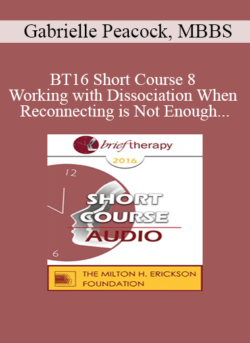 [Audio] BT16 Short Course 8 - Working with Dissociation When Reconnecting is Not Enough - Gabrielle Peacock