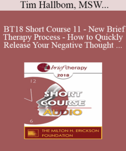 [Audio] BT18 Short Course 11 - New Brief Therapy Process - How to Quickly Release Your Negative Thought Patterns and Limiting Beliefs with Dynamic Spin Release - Tim Hallbom