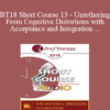 [Audio] BT18 Short Course 13 - Untethering From Cognitive Distortions with Acceptance and Integration Training - Melanie McGhee