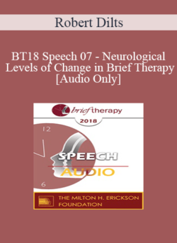 [Audio] BT18 Speech 07 - Neurological Levels of Change in Brief Therapy - Robert Dilts