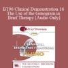 [Audio] BT96 Clinical Demonstration 16 - The Use of the Genogram in Brief Therapy - Olga Silverstein