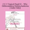 [Audio] CC15 Topical Panel 01 - Why Differentiation Matters - Ellyn Bader