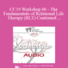 [Audio] CC19 Workshop 06 - The Fundamentals of Relational Life Therapy (RLT) Continued - Terry Real