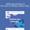 [Audio] EP00 Topical Panel 10 - The Goal of Therapy - Bert Hellinger