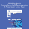 [Audio] EP00 Workshop 10 - Common Factors in Different Approaches to Psychotherapy - Judd Marmor