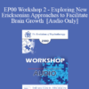 [Audio] EP00 Workshop 2 - Exploring New Ericksonian Approaches to Facilitate Brain Growth - Ernest Rossi