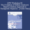 [Audio] EP05 Workshop 06 - The Evolution of Milton Erickson's Hand Levitation Approach to Therapeutic Hypnosis and Psychotherapy - Ernest Rossi