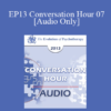 [Audio] EP13 Conversation Hour 07 - Derald Wing Sue