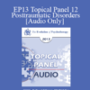 [Audio] EP13 Topical Panel 12 - Posttraumatic Disorders - Bill O’Hanlon