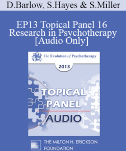 [Audio] EP13 Topical Panel 16 - Research in Psychotherapy - David Barlow