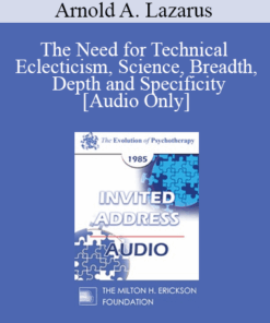 [Audio] EP85 Invited Address 01a - The Need for Technical Eclecticism