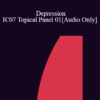 [Audio] IC07 Topical Panel 01 - Depression - Jorge Abia