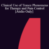 [Audio] IC83 Clinical Demonstration 27 - Clinical Use of Trance Phenomena for Therapy and Pain Control - Stephen R Lankton