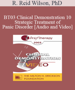 [Audio and Video] BT03 Clinical Demonstration 10 - Strategic Treatment of Panic Disorder - R. Reid Wilson