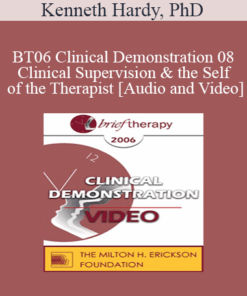 [Audio and Video] BT06 Clinical Demonstration 08 - Clinical Supervision & the Self of the Therapist: A Multicultural Perspective - Kenneth Hardy