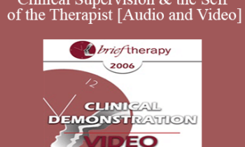 [Audio and Video] BT06 Clinical Demonstration 08 - Clinical Supervision & the Self of the Therapist: A Multicultural Perspective - Kenneth Hardy