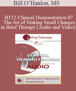 BT12 Clinical Demonstration 07 - The Art of Making Small Changes in Brief Therapy - Bill O’Hanlon