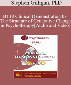 BT18 Clinical Demonstration 03 - The Structure of Generative Change in Psychotherapy - Stephen Gilligan