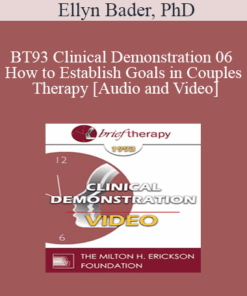 BT93 Clinical Demonstration 06 - How to Establish Goals in Couples Therapy - Ellyn Bader