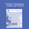 EP13 Keynote 06 - Positive Psychology: New Developments - Martin Seligman