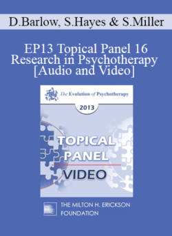 EP13 Topical Panel 16 - Research in Psychotherapy - David Barlow