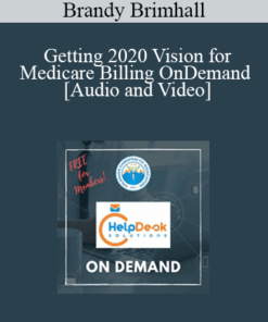 Brandy Brimhall - Getting 2020 Vision for Medicare Billing OnDemand