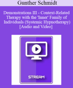 IC92 Workshop 41b - Demonstrations III - Context-Related Therapy with the 'Inner' Family of Individuals (Systemic Hypnotherapy) - Gunther Schmidt