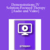 IC92 Workshop 55a - Demonstrations IV - Solution-Focused Therapy: Interviewing for a Change - Scott Miller